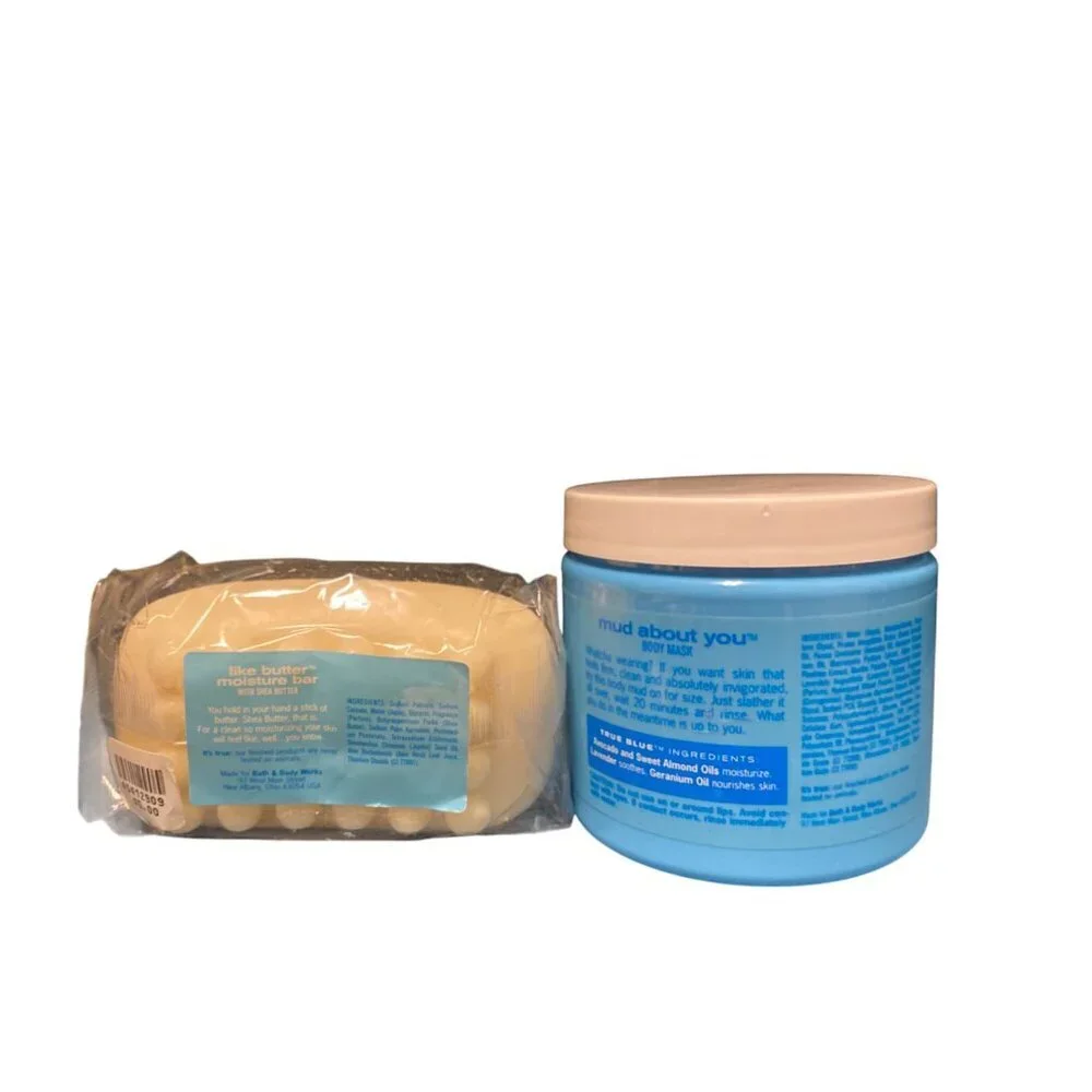 Mud About You Body Mask & Like Butter Moisture Bar Set 16 Oz & 7‎ Oz